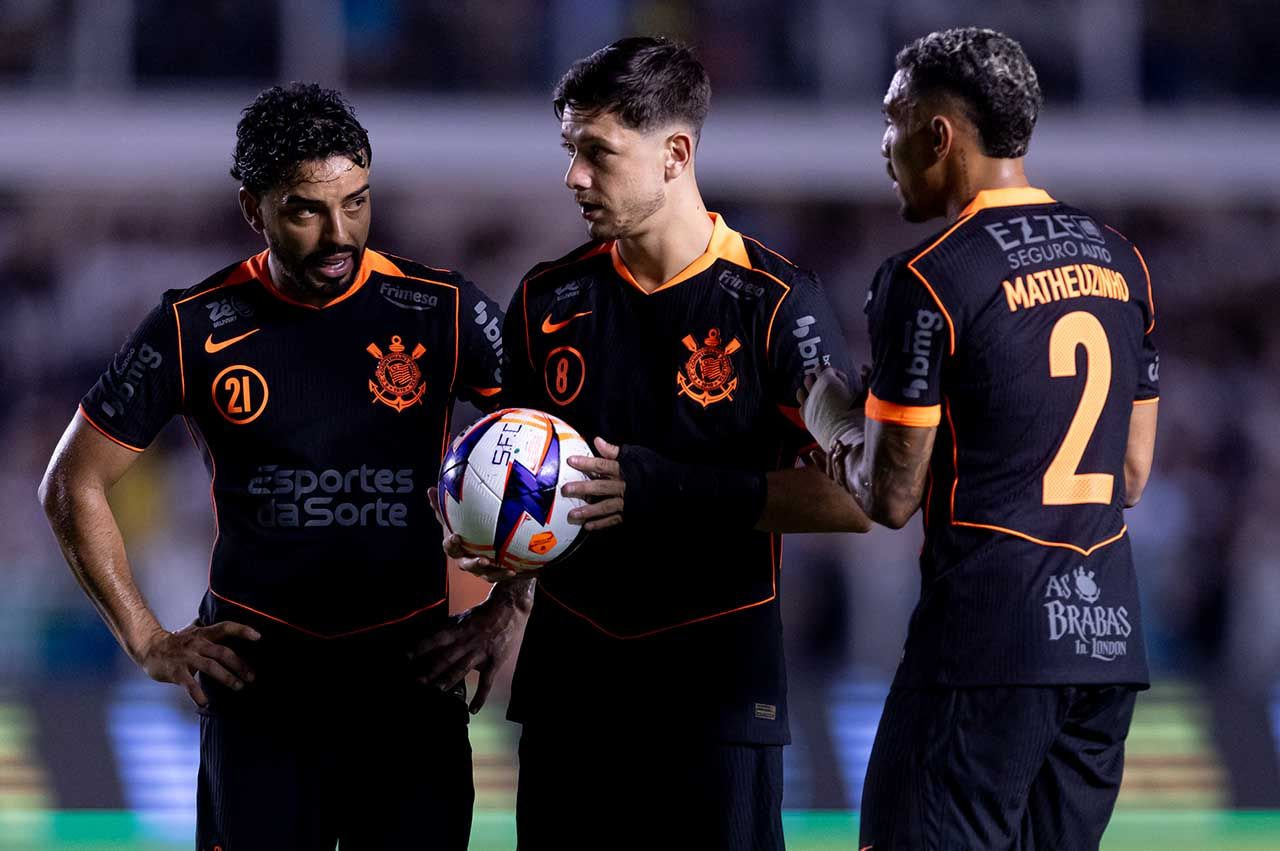 Imagem da noticia Matheus Bidu protesta contra a arbitragem após empate do Corinthians