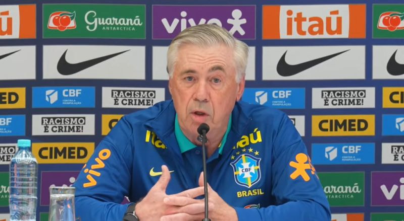 Imagem da noticia Ancelotti valoriza semana intensa e prega equilíbrio contra o Equador