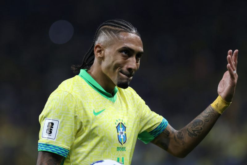 Imagem da noticia Raphinha analisa campanha do Brasil nas Eliminatórias: “Futebol é resultado”