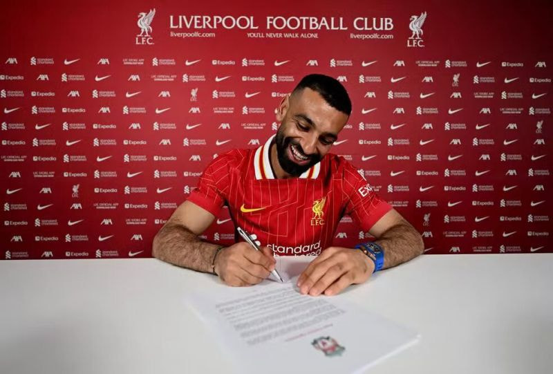 Imagem da noticia Liverpool anuncia renovação de Salah até 2027