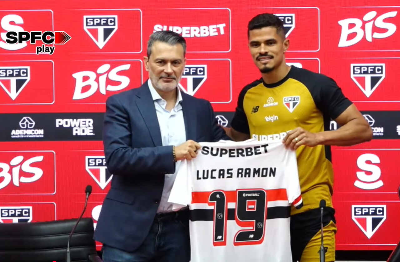 Imagem da noticia Apresentado, Lucas Ramon diz que abriu mão de muita coisa pelo São Paulo