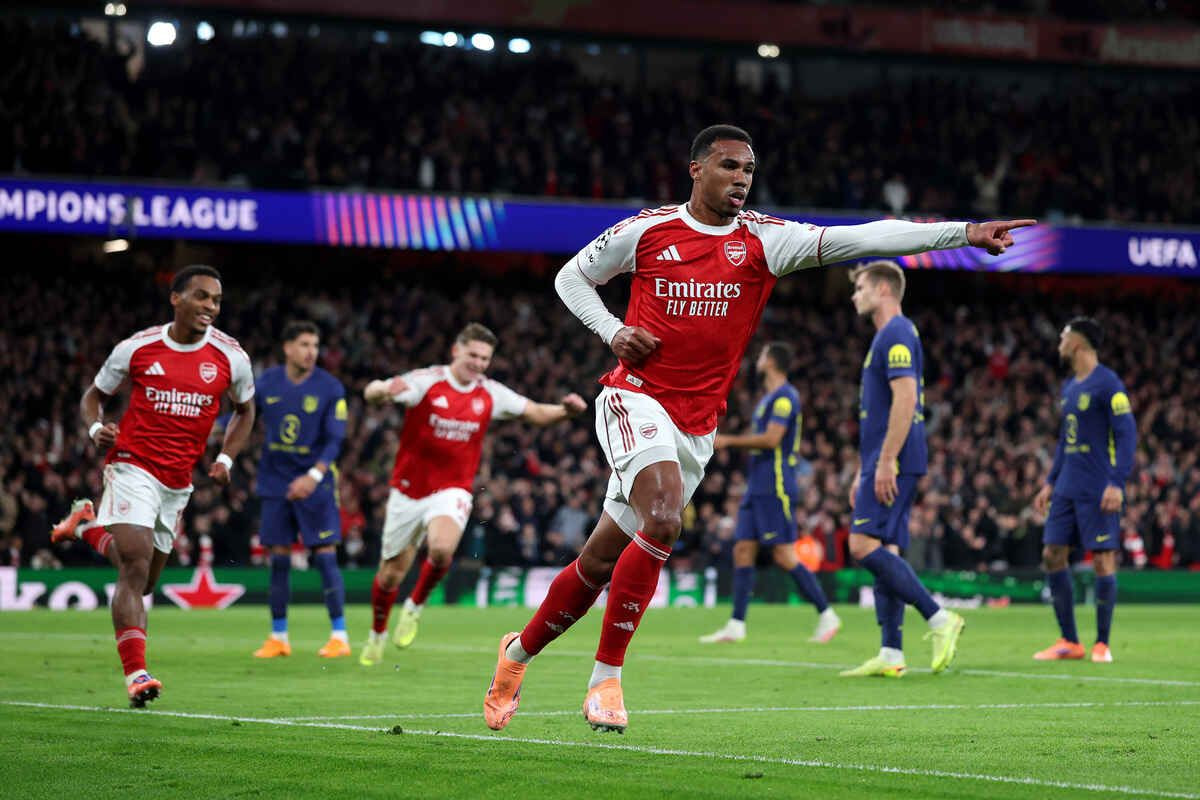 Imagem da noticia Arsenal goleia Atlético de Madrid com gols de brasileiros na Champions