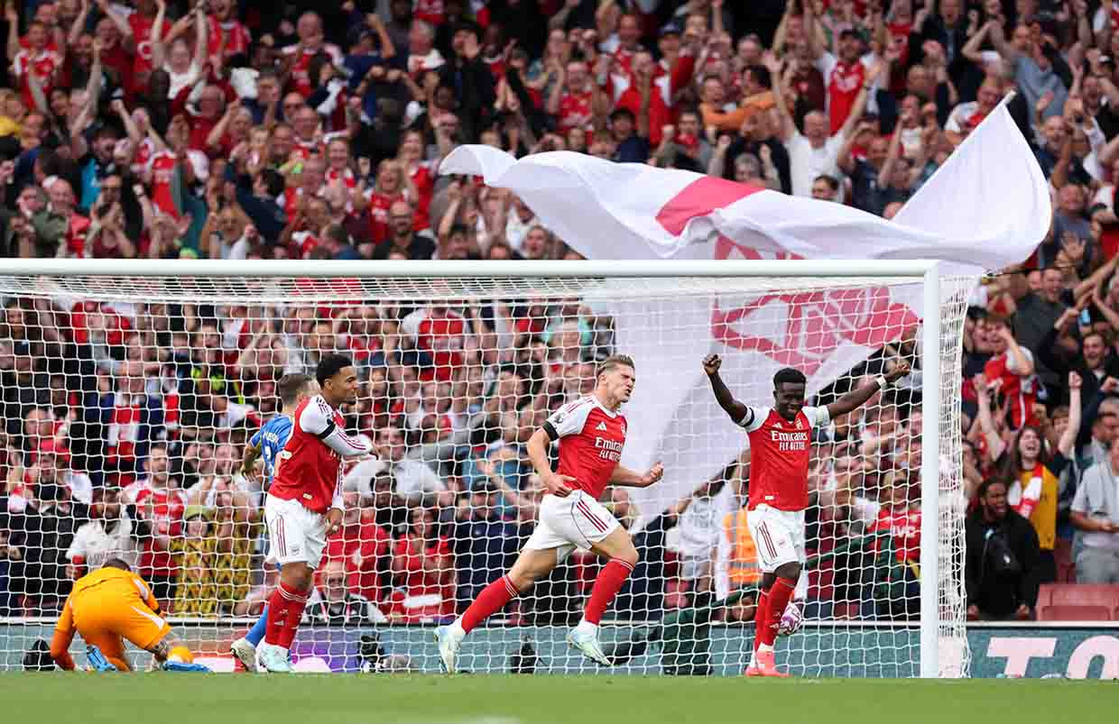 Imagem da noticia Gyökeres desencanta e adolescente estreia em goleada do Arsenal pela Premier League