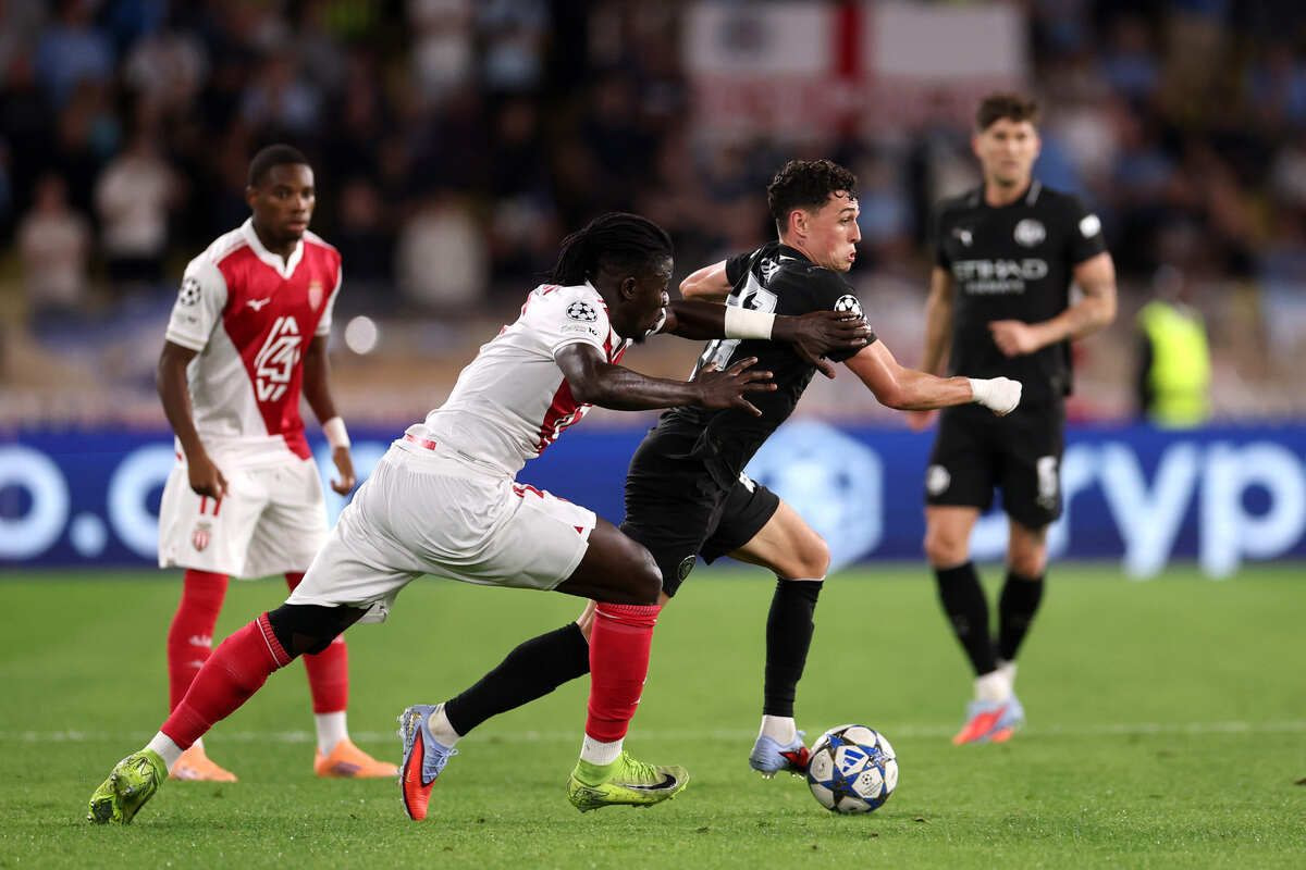 Imagem da noticia Haaland faz dois, mas Manchester City cede empate para o Monaco na Champions