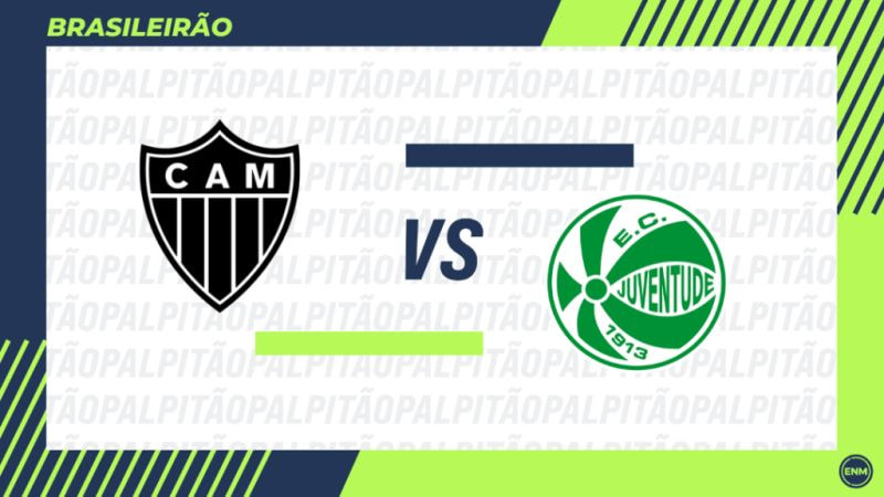 Imagem da noticia Atlético-MG x Juventude: prováveis escalações, arbitragem e onde assistir