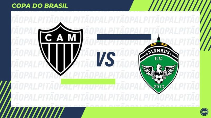 Imagem da noticia Atlético-MG x Manaus: prováveis escalações, arbitragem e onde assistir