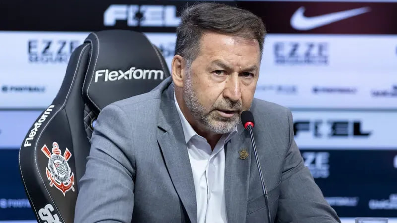 Imagem da noticia Augusto Melo se pronuncia após tentativa de retorno à presidência do Corinthians