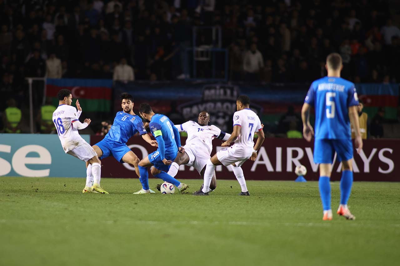 Imagem da noticia Na última rodada das Eliminatórias, França vence Azerbeijão de virada