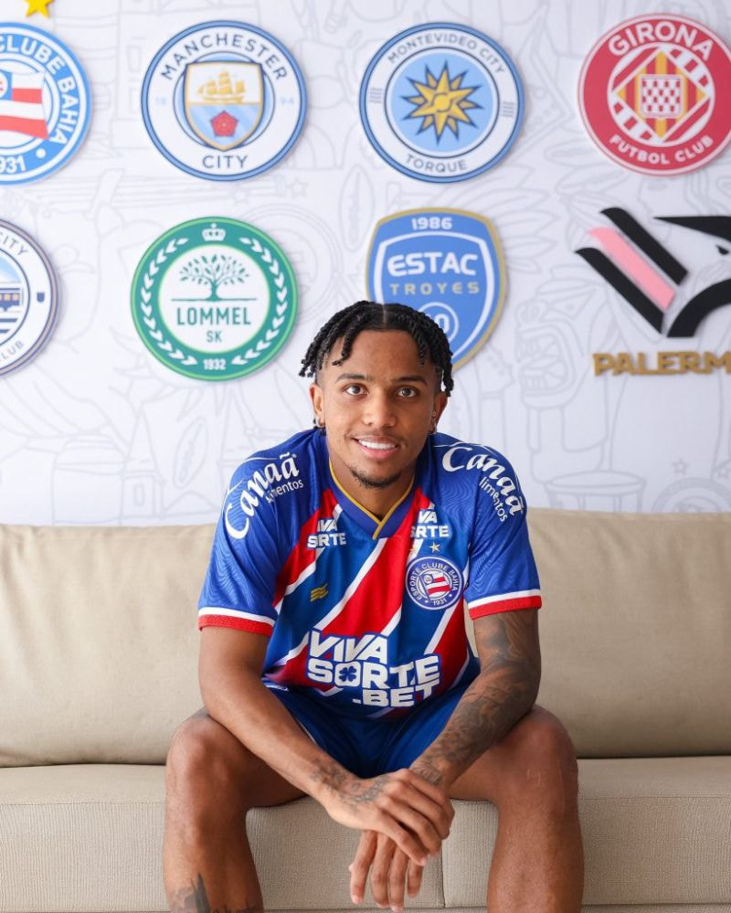 Imagem da noticia Bahia anuncia o retorno de Kayky, emprestado pelo Manchester City