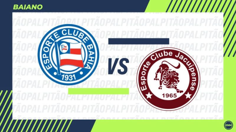 Imagem da noticia Bahia x Jacuipense: prováveis escalações, onde assistir ao vivo e desfalques