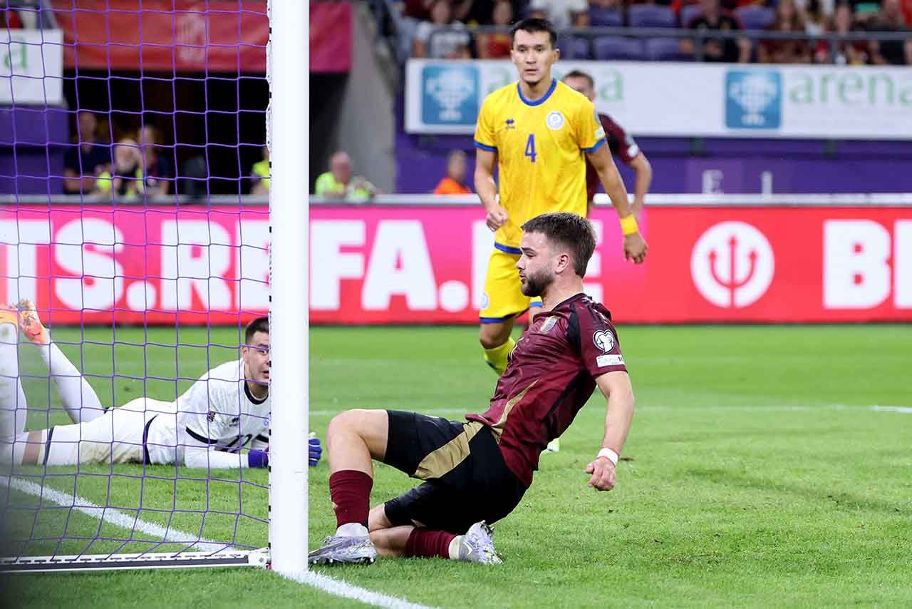 Imagem da noticia Bélgica goleia o Cazaquistão de forma impiedosa