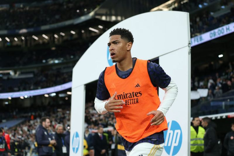 Imagem da noticia Bellingham sofre lesão na perna direita e desfalcará o Real Madrid por um mês