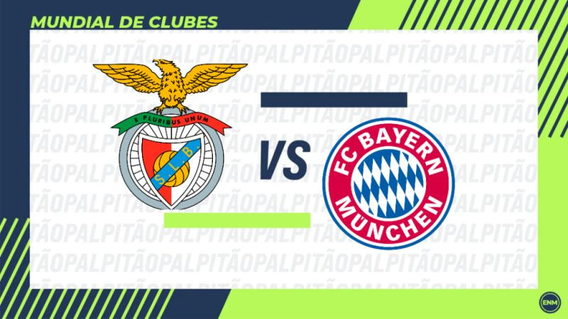 Imagem da noticia Benfica x Bayern: onde assistir ao vivo, prováveis escalações e horário