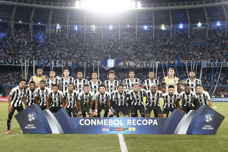 Imagem da noticia Botafogo recebe o Racing em busca do título da Recopa Sul-Americana