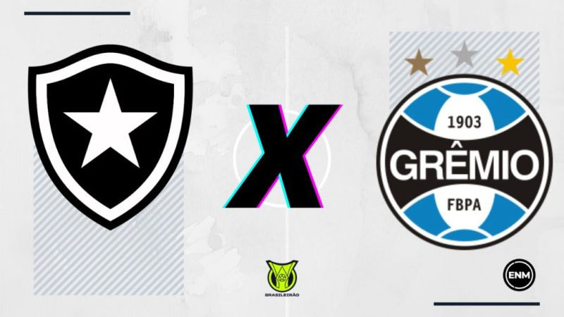 Imagem da noticia Botafogo x Grêmio: retrospecto, prováveis escalações, arbitragem e onde assistir