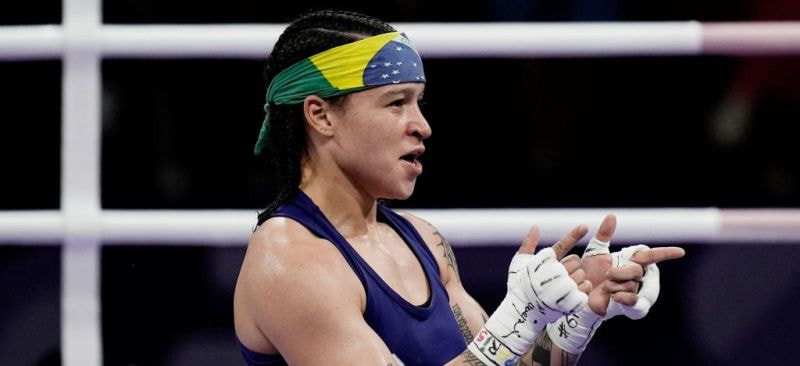 Imagem da noticia Bia Ferreira vence e garante medalha no boxe; Luiz Gabriel está eliminado