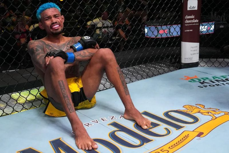 Imagem da noticia Brasileiro ex-UFC sofre lesão rara no pênis durante treino