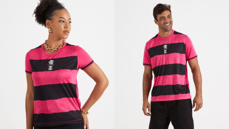 Imagem da noticia Flamengo e Braziline lançam camisa especial em apoio ao Outubro Rosa