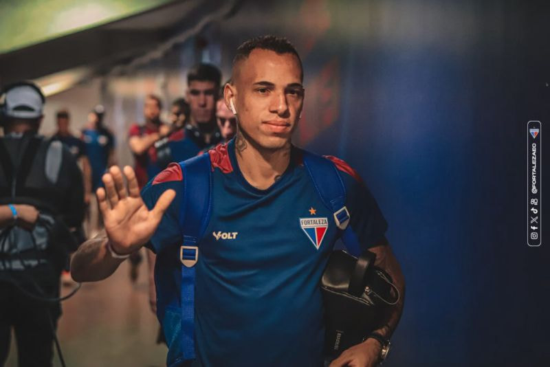 Imagem da noticia Breno Lopes mira permanência do Fortaleza na Copa Sul-Americana