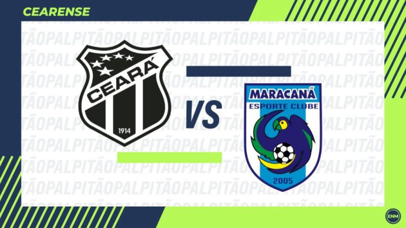 Imagem da noticia Ceará x Maracanã: onde assistir, arbitragem e provável escalação