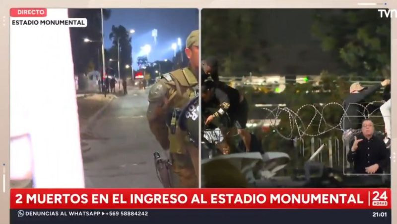 Imagem da noticia Chefe de segurança de estádios do Chile pede demissão após tragédia no Monumental