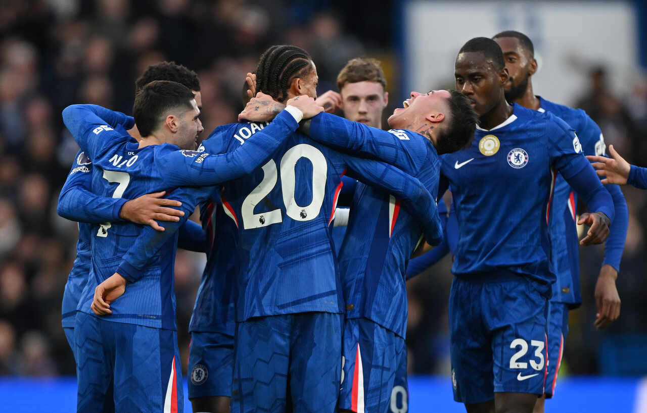 Imagem da noticia Mesmo sem Estêvão, Chelsea vence Brentford com gol brasileiro