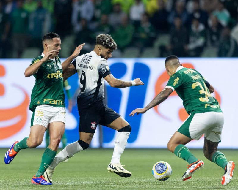 Imagem da noticia Corinthians recebe o Palmeiras podendo se distanciar do Z4 do Brasileirão