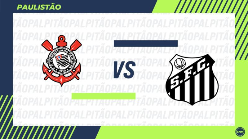 Imagem da noticia Corinthians x Santos: prováveis escalações, arbitragem e onde assistir