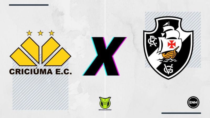 Imagem da noticia Criciúma x Vasco: prováveis escalações, arbitragem, onde assistir, retrospecto e palpites