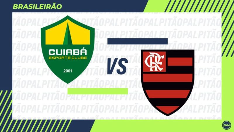 Imagem da noticia Cuiabá x Flamengo: prováveis escalações, arbitragem, onde assistir, retrospecto e palpites