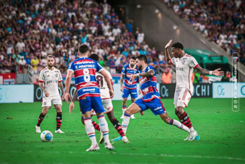 Imagem da noticia Em jogo movimentado, Fortaleza e Flamengo não saem do zero e ficam no empate