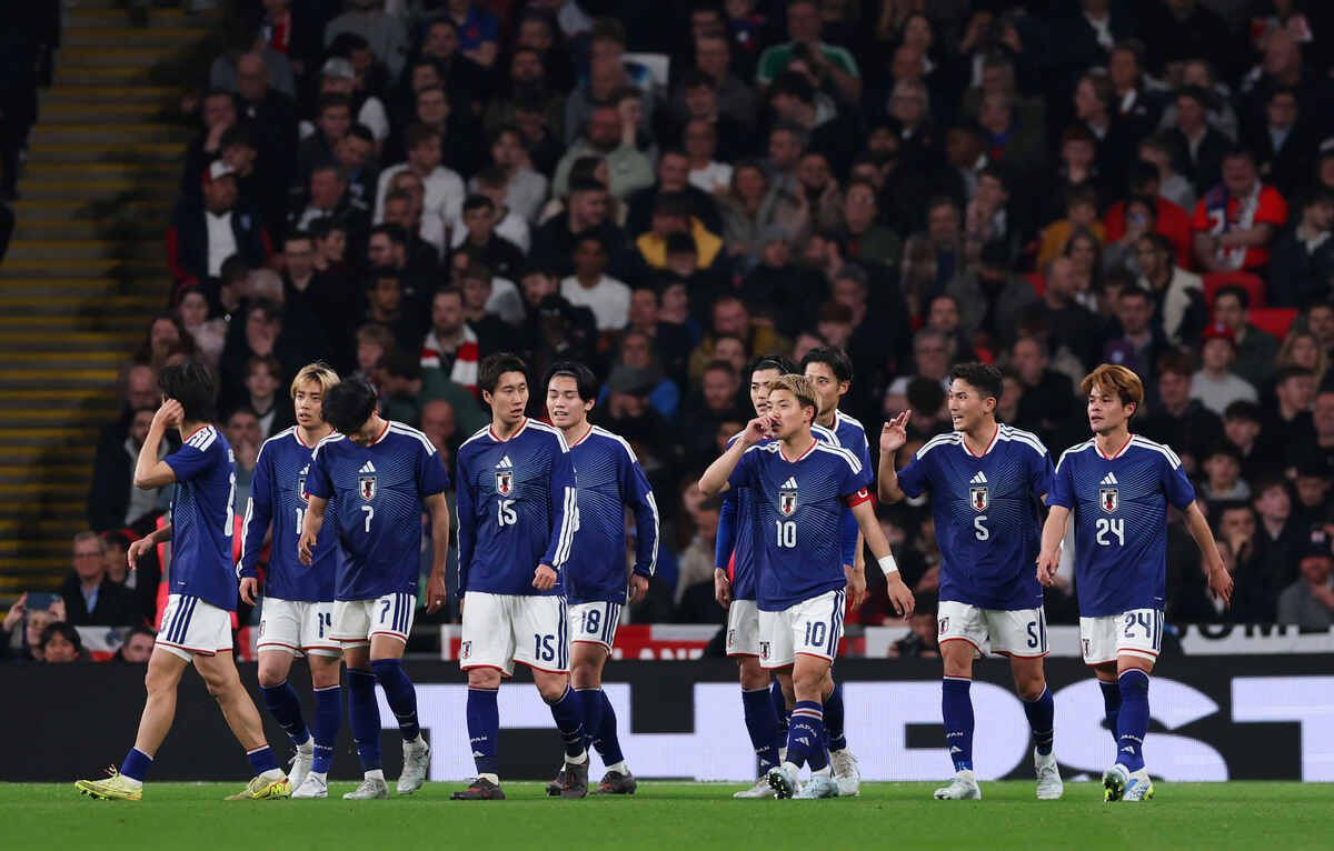 Imagem da noticia Japão vence a Inglaterra em Wembley e conquista triunfo histórico