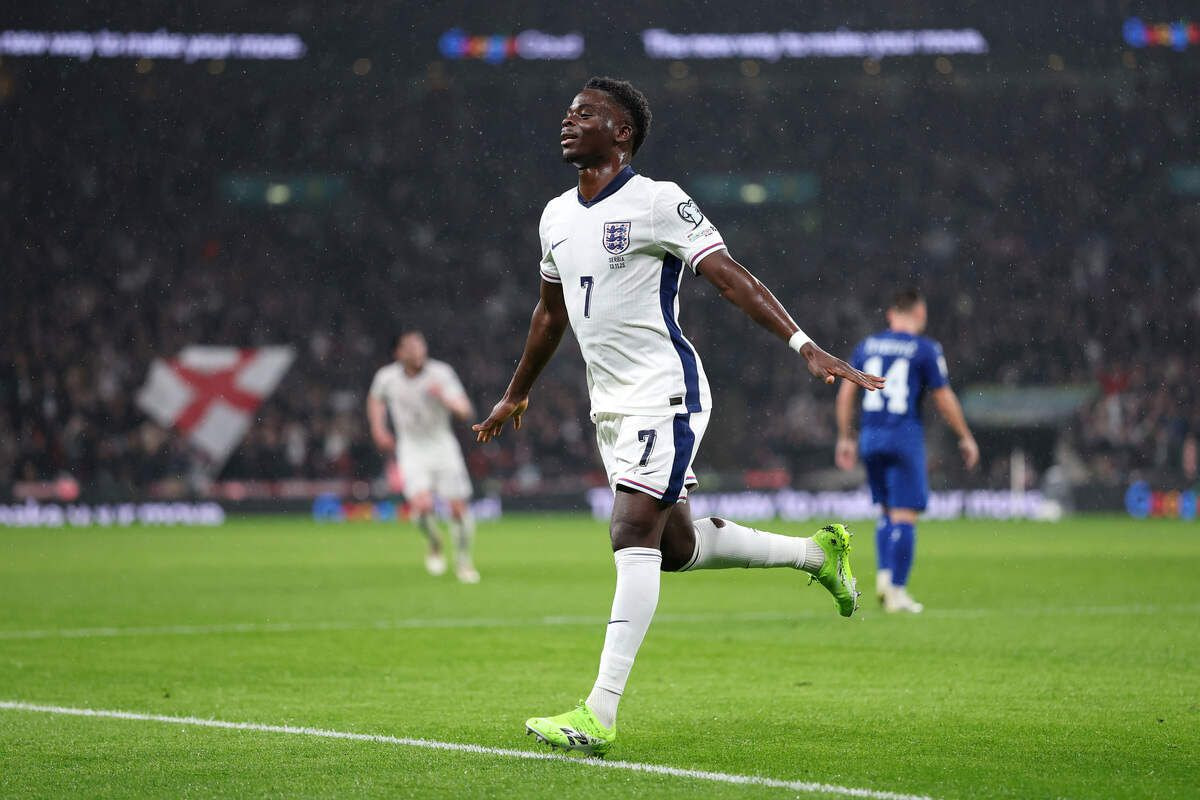 Imagem da noticia Já classificada, Inglaterra vence e elimina a Sérvia nas Eliminatórias