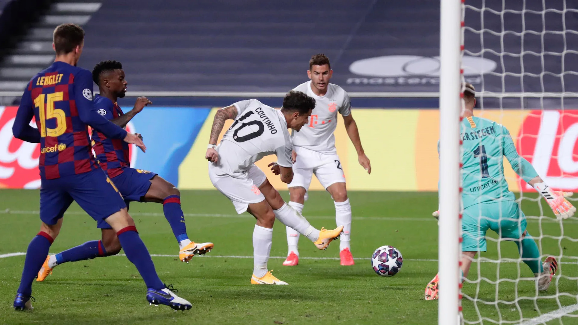 Imagem da noticia Última derrota do Barcelona por mais de 4 gols de diferença na Champions foi há quase 5 anos