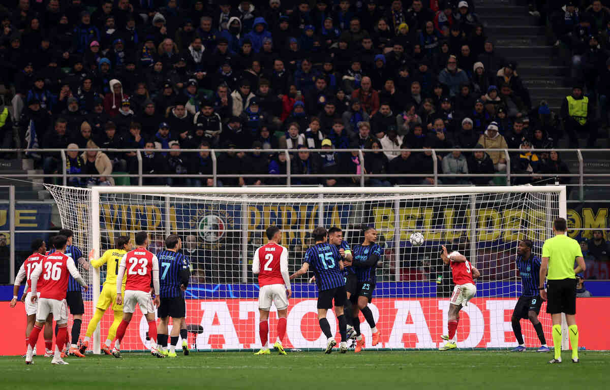 Imagem da noticia Gabriel Jesus quebra jejum, e Arsenal vence a Inter em Milão pela Champions