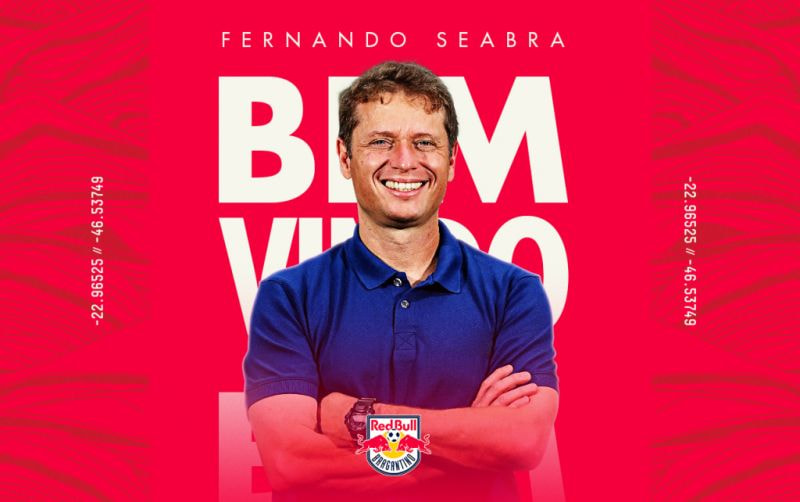 Imagem da noticia Fernando Seabra é anunciado como novo técnico do Red Bull Bragantino