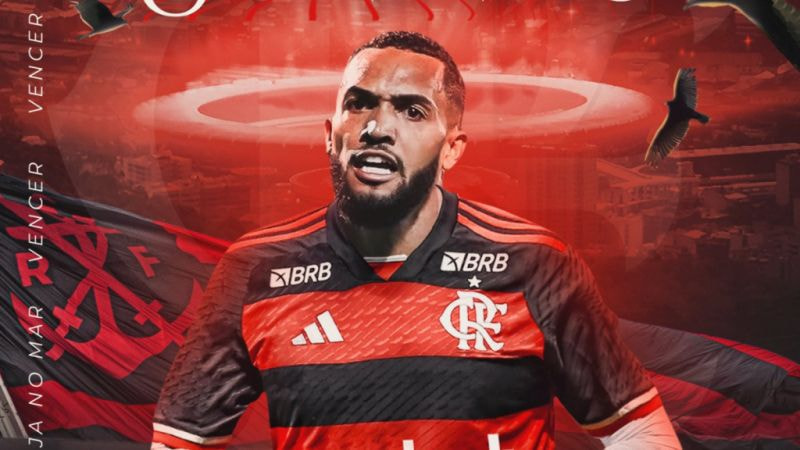 Imagem da noticia Flamengo anuncia a contratação do atacante Juninho