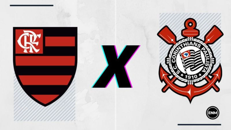 Imagem da noticia Flamengo x Corinthians: prováveis escalações, onde assistir e retrospecto