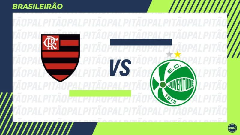 Imagem da noticia Flamengo x Juventude: prováveis escalações, onde assistir e retrospecto