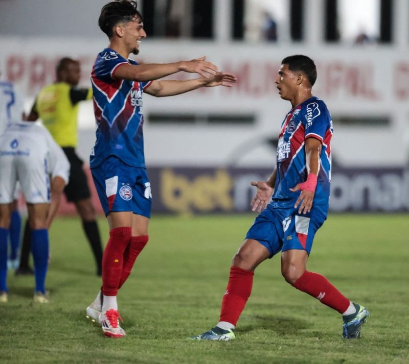 Imagem da noticia Fora de casa, Bahia vence Jequié e entra na zona de classificação do Baianão