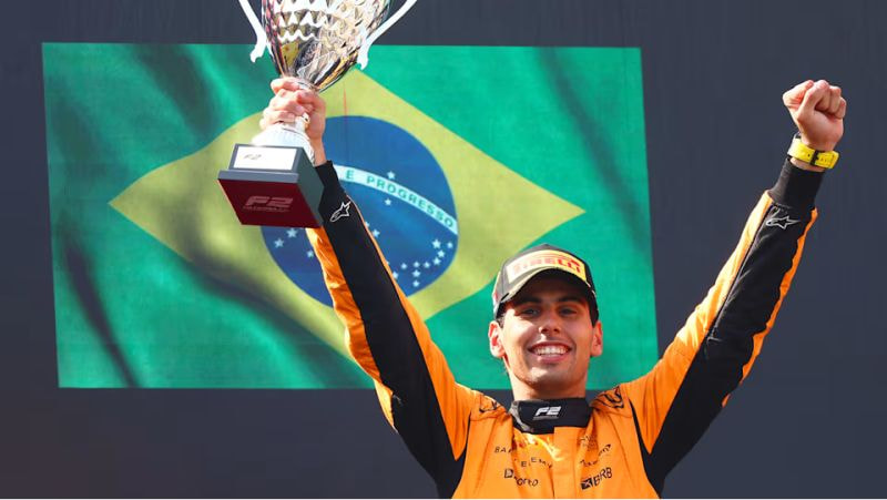 Imagem da noticia Fórmula 1: Gabriel Bortoleto é anunciado pela Sauber e Brasil voltará a ter piloto no grid