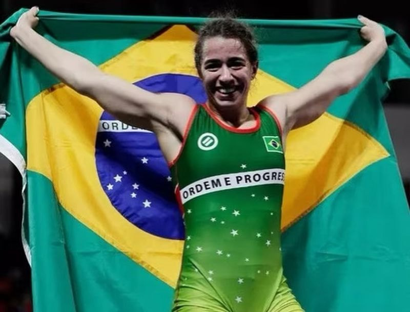 Imagem da noticia Giulia Penalber perde para wrestler da Moldávia e está fora das Olimpíadas