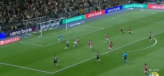 Gol do Galo! Dudu faz jogadaça e Bernard amplia o placar Gol do Galo! Dudu faz jogadaça e Bernard amplia o placar