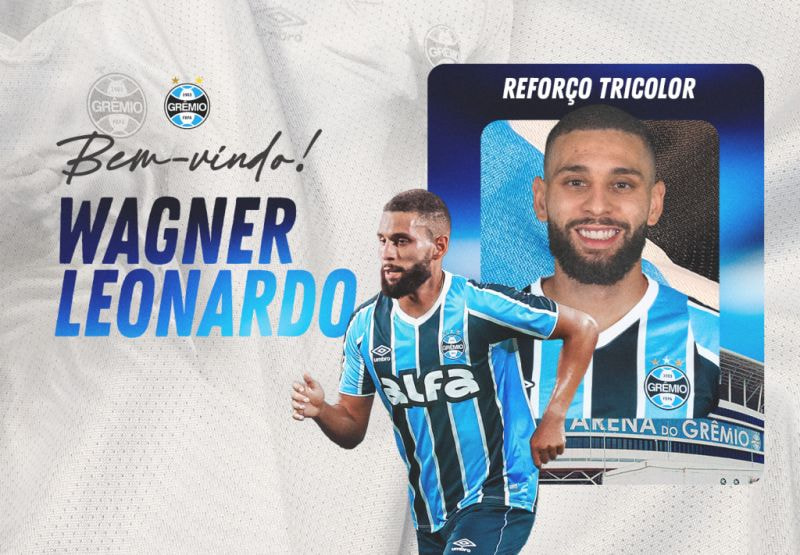 Imagem da noticia Grêmio anuncia a contratação de Wagner Leonardo