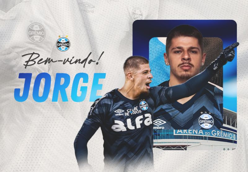 Imagem da noticia Grêmio anuncia a contratação do goleiro Jorge