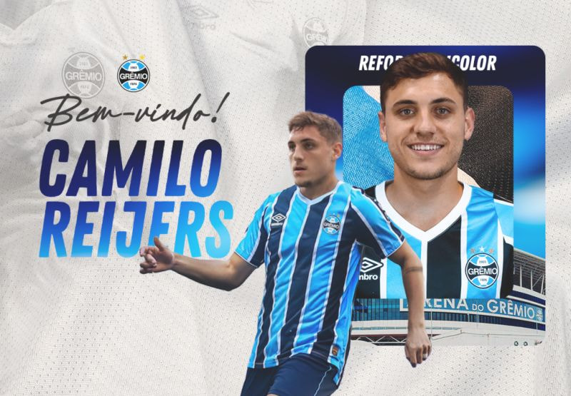 Imagem da noticia Grêmio anuncia a contratação do volante Camilo Reijers