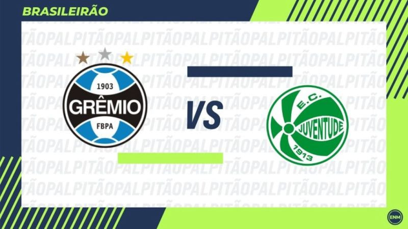 Imagem da noticia Grêmio x Juventude: prováveis escalações, onde assistir e retrospecto