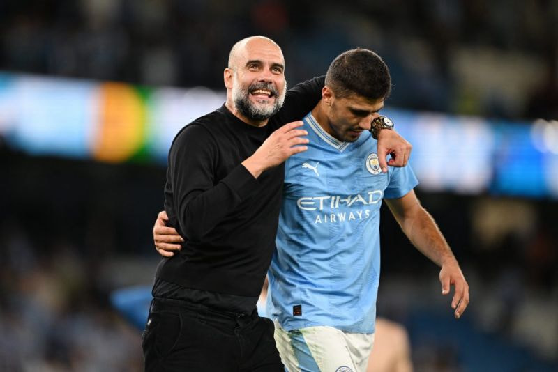 Imagem da noticia Guardiola mantém cautela sobre retorno de Rodri ao Manchester City