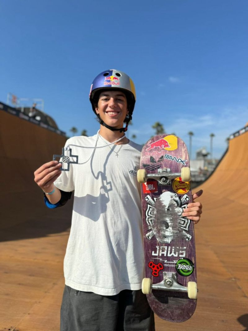 Imagem da noticia Gui Khury realiza manobra inédita no skate; veja o vídeo