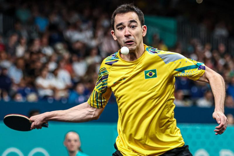 Imagem da noticia Hugo Calderano vence no tênis de mesa e coloca Brasil em semifinal inédita